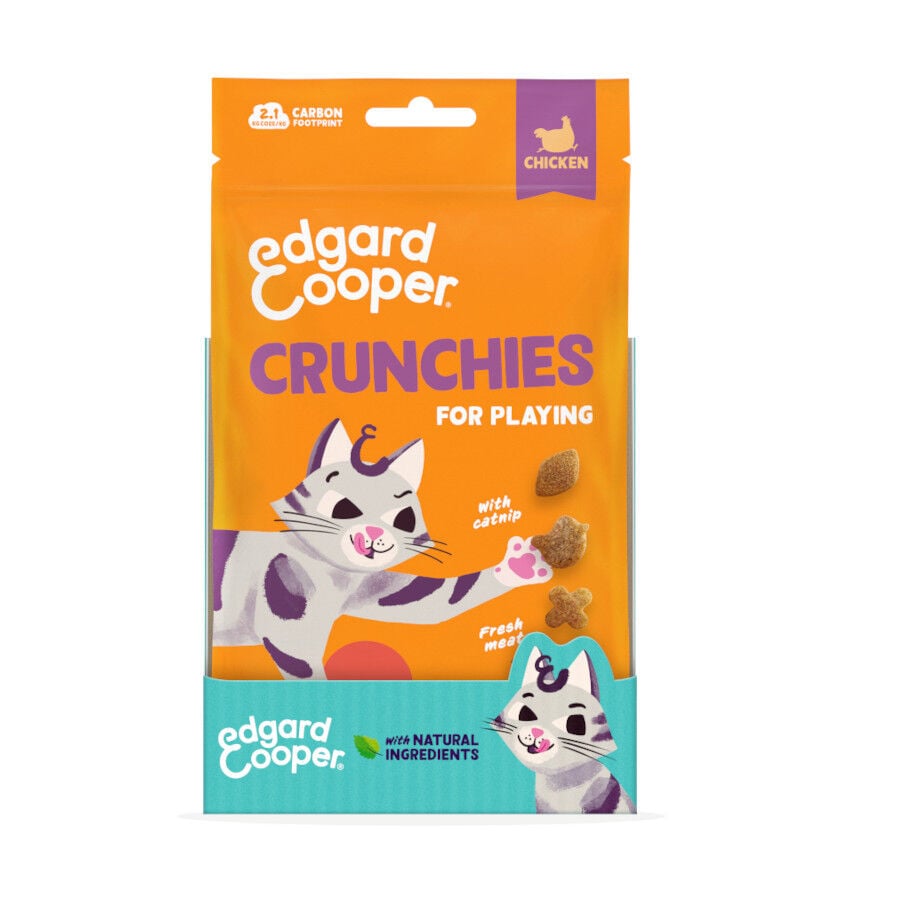 50 g Edgard & Cooper Galletas Crunchies Pollo para gatos, , large indicador imagen numero 9