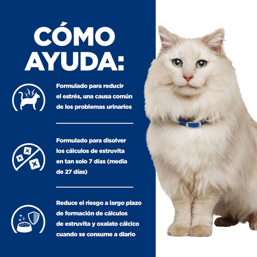 12 kg Hill's Prescription Diet Urinary Care c/d multicare stress pollo pienso para gatos, , large indicador imagen numero 5
