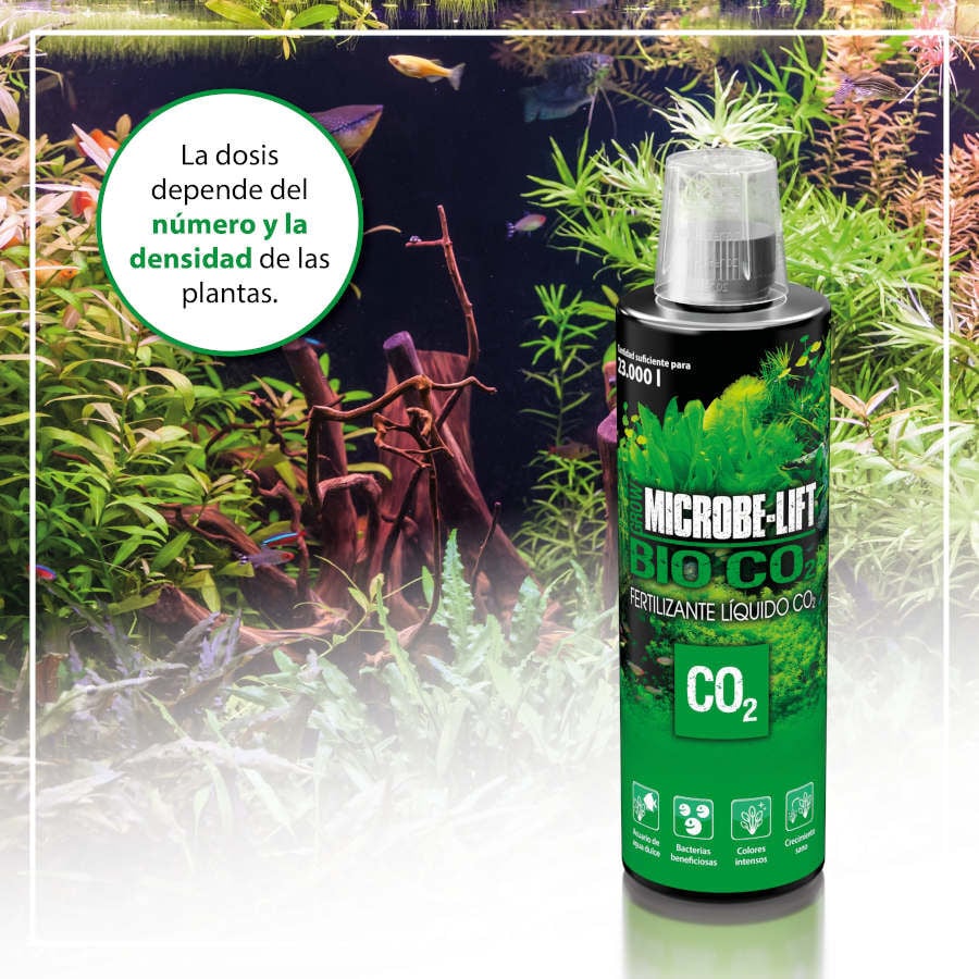 Microbe-Lift Bio CO2 Fertilizante L&iacute;quido de Carbono para acuarios, , large indicador imagen numero 4
