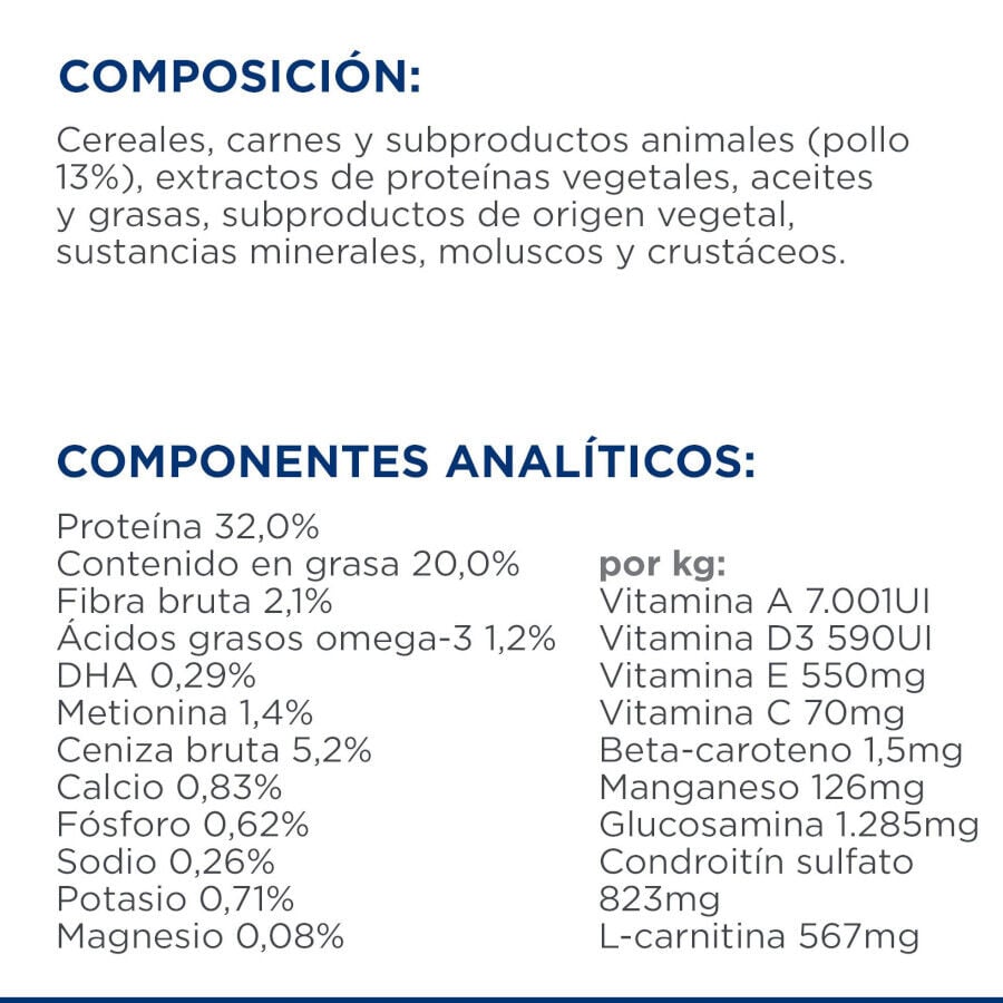 1.5 kg Hill's Prescription Diet Mobility j/d pienso para gatos, , large indicador imagen numero 8