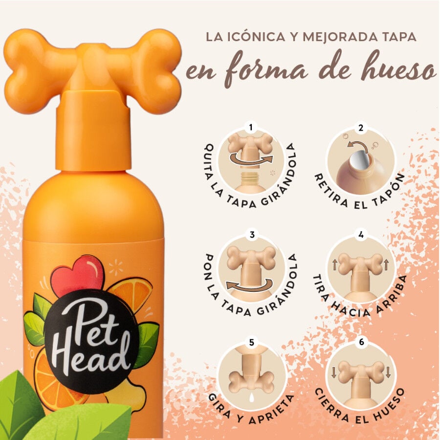Pet Head champ&uacute; desodorante de naranja para perros, , large indicador imagen numero 3