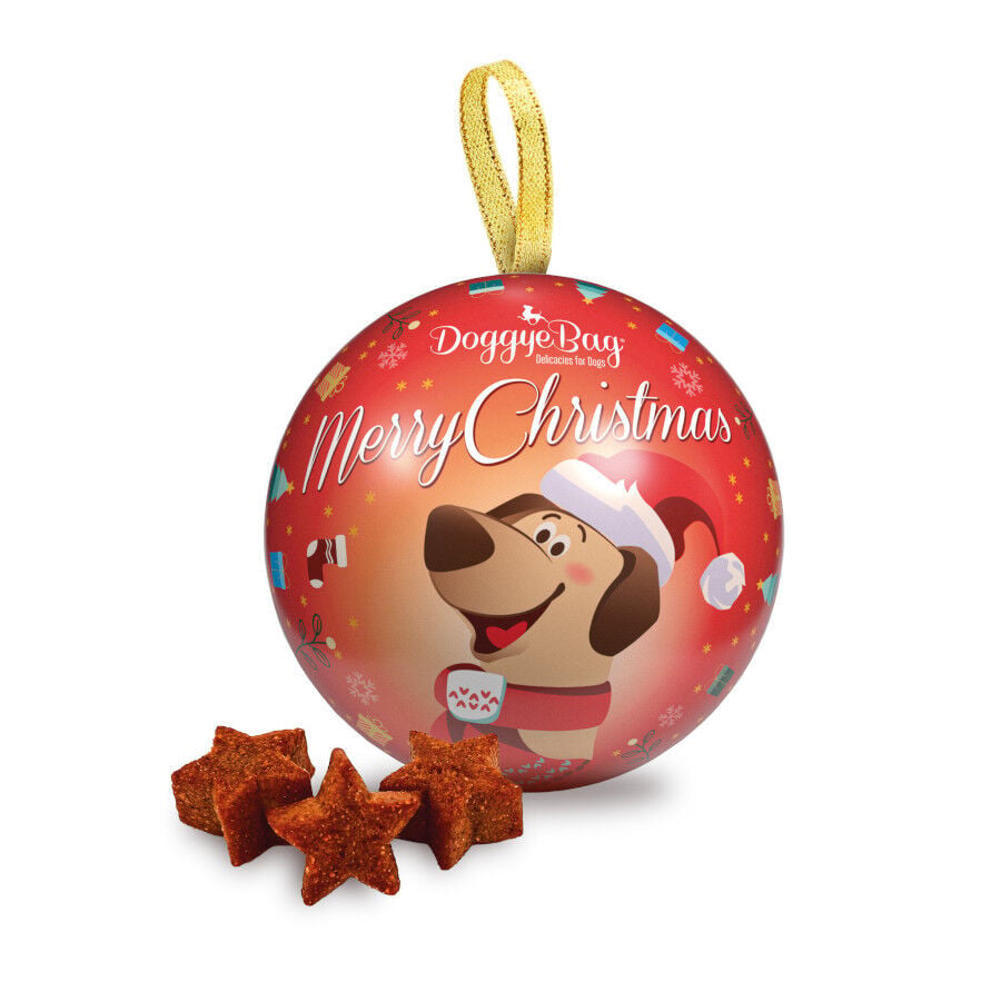 90 g DoggyeBag Bola de Navidad con snacks para Perros, , large Imagen numero 1
