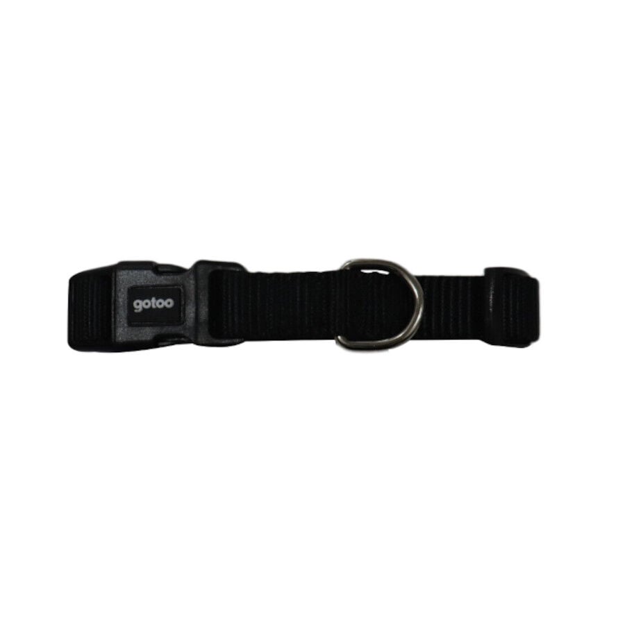 Gotoo Collar de nylon negro para perros, , large indicador imagen numero 1