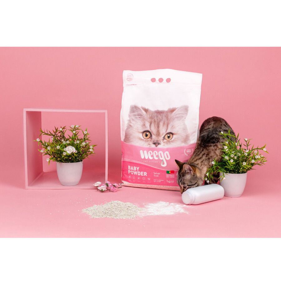 Weego Baby Powder Arena Aglomerante para gatos, , large Imagen numero 5