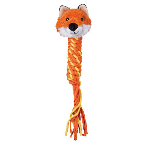 Kong Winder Fox con cuerda juguete para perros Imagen numero 1