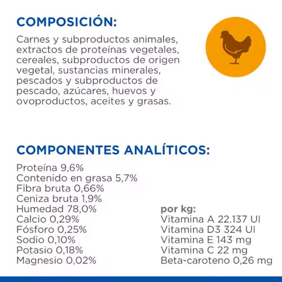 12 sobres x 85 g Hill's Science Plan Kitten Pollo y Pavo en Salsa sobre para gatos, , large indicador imagen numero 3