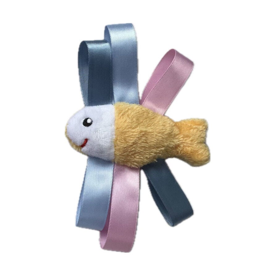 Tootoy! Peluche con Catnip Pez con Lazos para gatitos, , large indicador imagen numero 2
