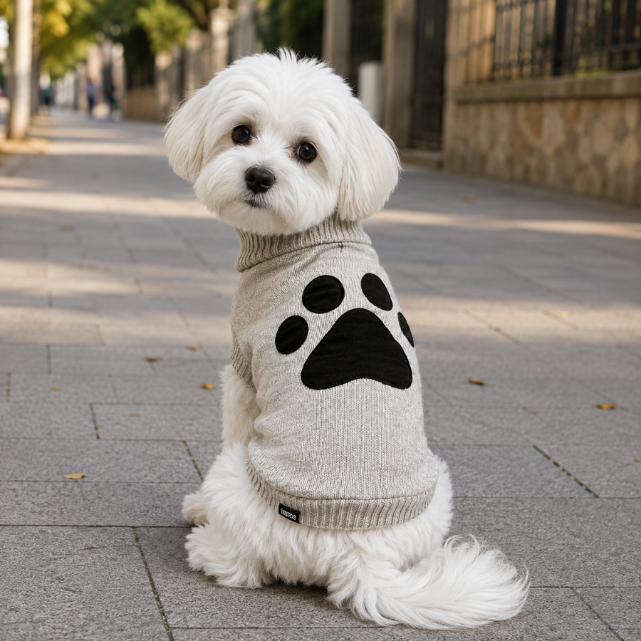 Gotoo Jersey de Punto Marr&oacute;n para perros, , large indicador imagen numero 1