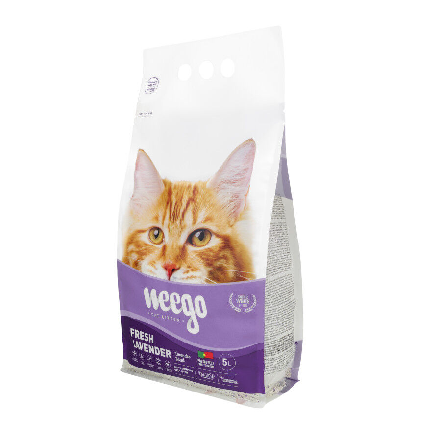 Weego Fresh Lavender Arena Aglomerante para gatos, , large Imagen numero 7