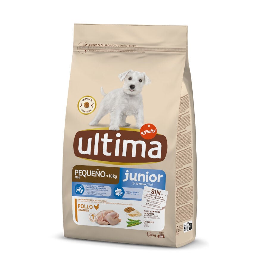 1.5 kg Affinity Ultima Junior Mini Pollo pienso para perros, , large Imagen numero 1