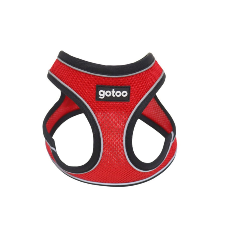 Gotoo Arn&eacute;s ajustable de malla rojo para perros, , large Imagen numero 1