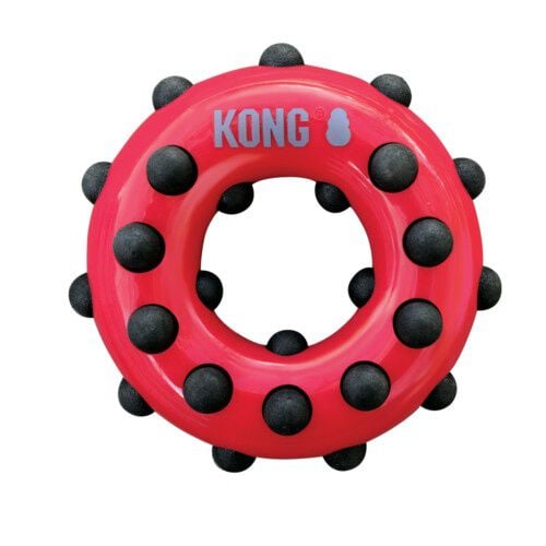 Kong Dotz doble textura mordedor para perros Imagen numero 1