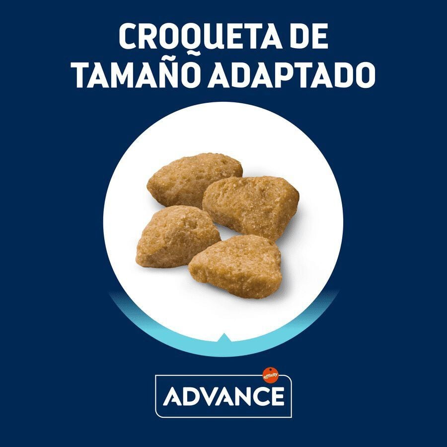 10 kg Advance Sensitive Sterilized Salm&oacute;n y Arroz pienso para gatos, , large indicador imagen numero 2