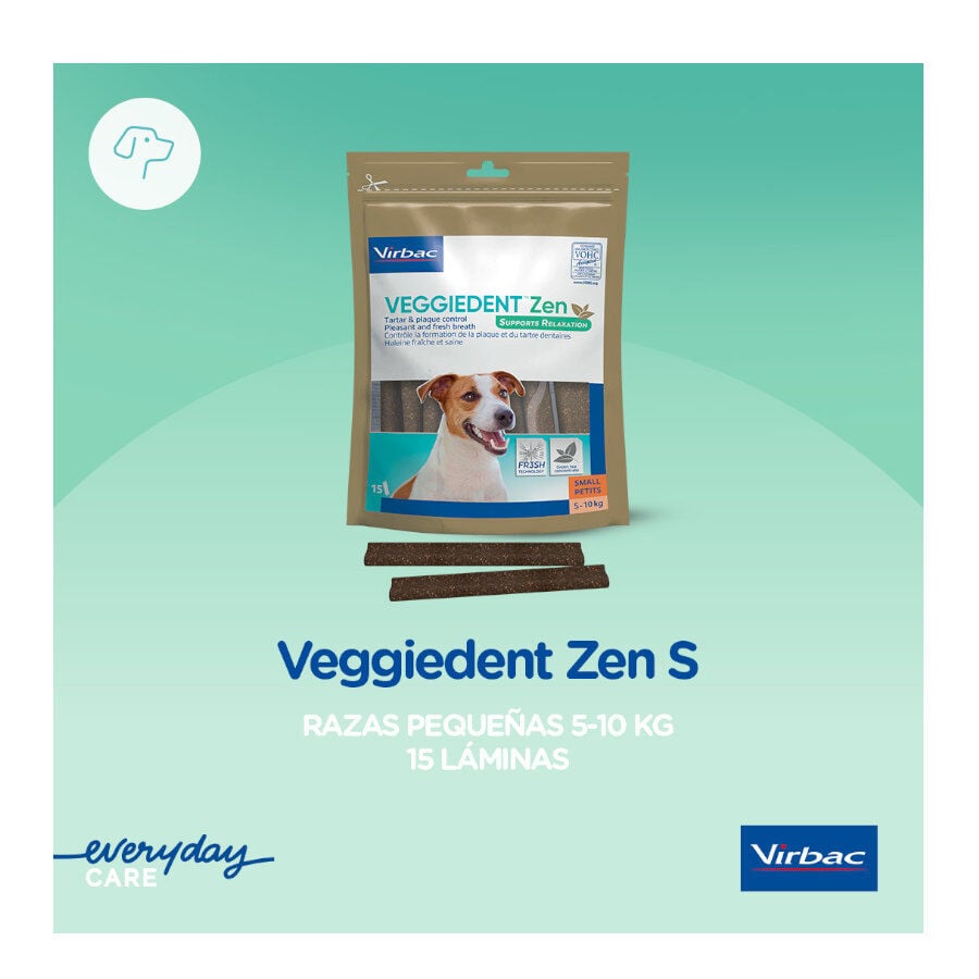 15 barritas Virbac L&aacute;minas Veggiedent Zen S para perros, , large indicador imagen numero 13
