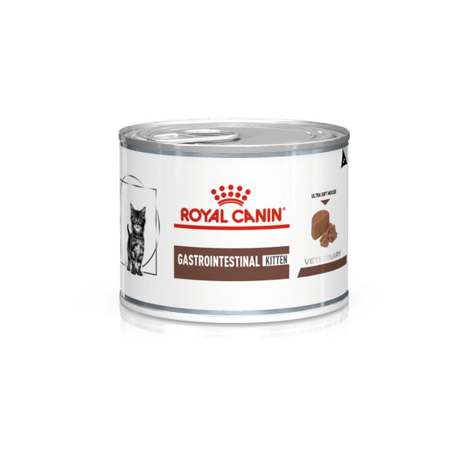 195 g Royal Canin Veterinary Gastrointestinal Mousse lata para gatitos, , large Imagen numero 1