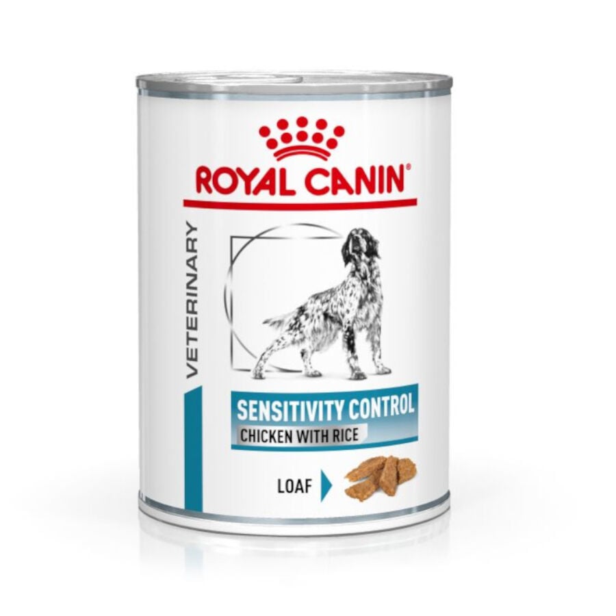 410 g Royal Canin Veterinary Sensitivity Control Mousse de Pollo y Arroz lata para perros, , large Imagen numero 1