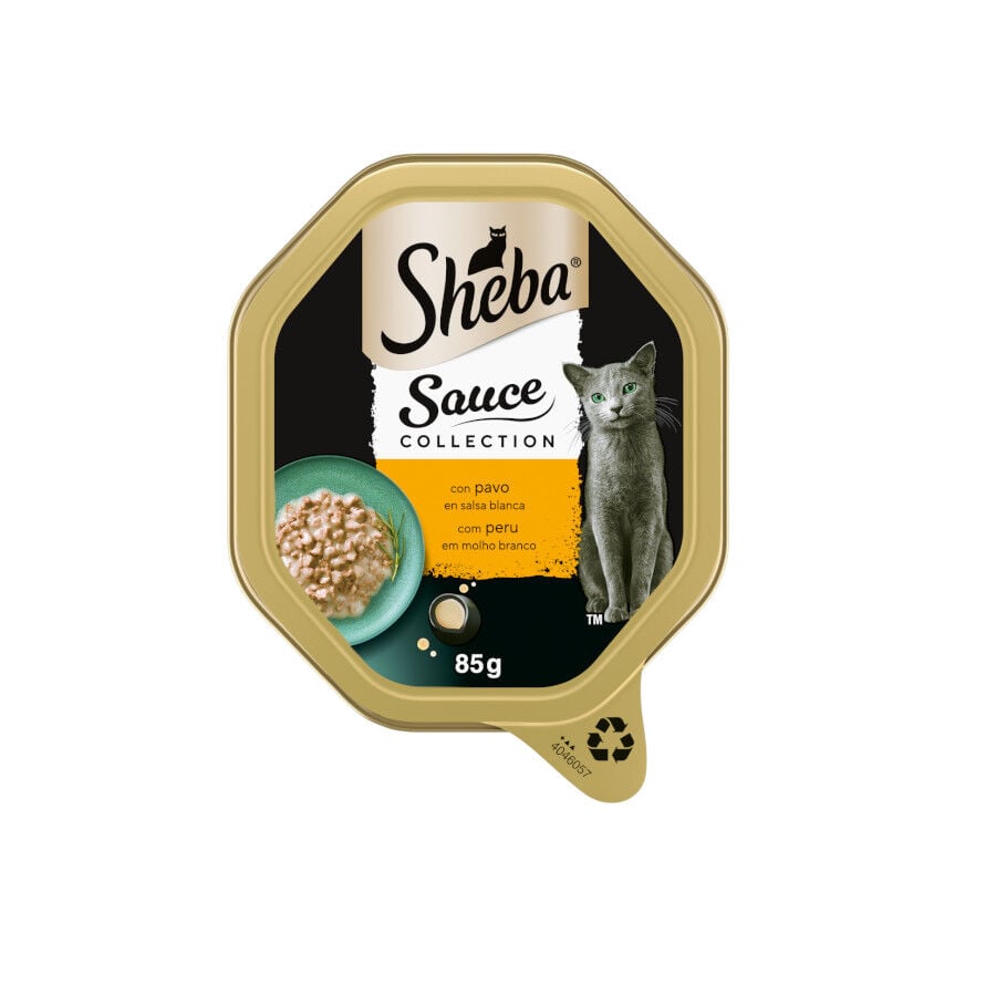 85 g Sheba Tarrina en Salsa Pavo para gatos, , large Imagen numero 1