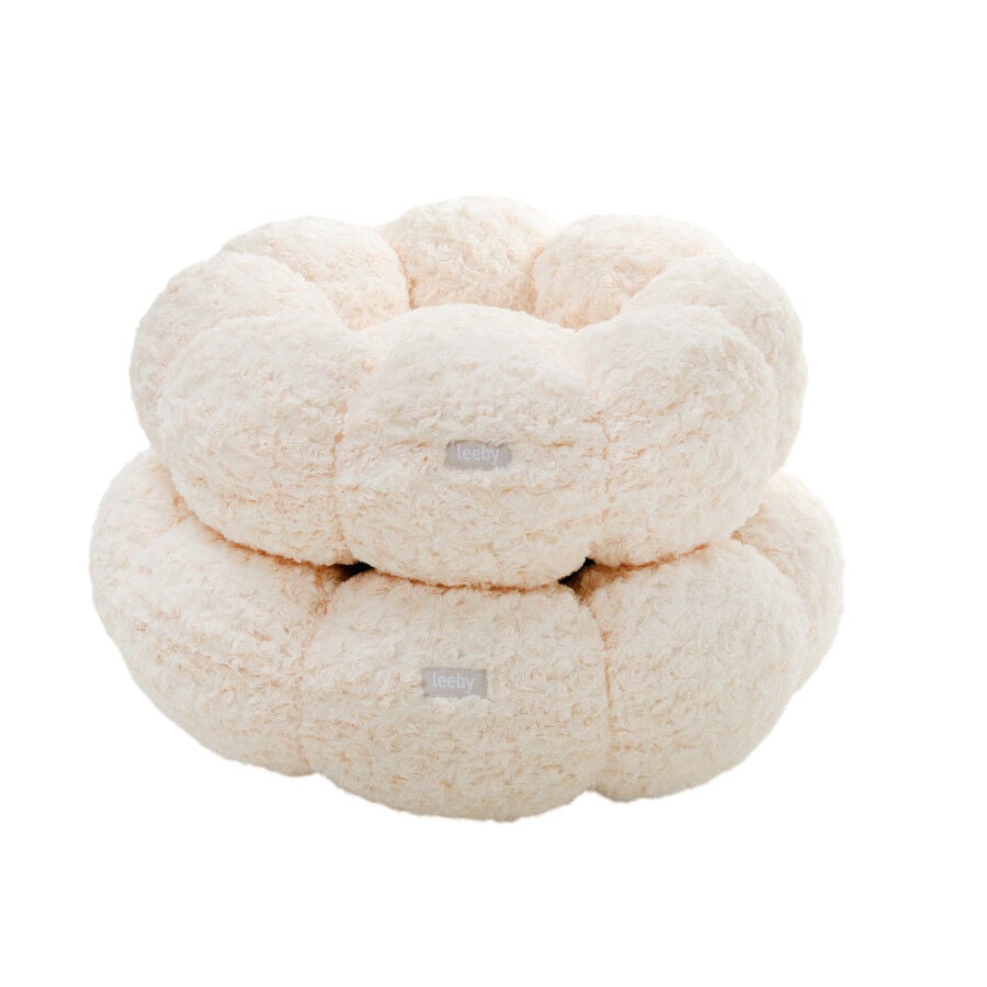 Leeby Sof&aacute; Flower Bed Swirl Beige para perros, , large Imagen numero 3
