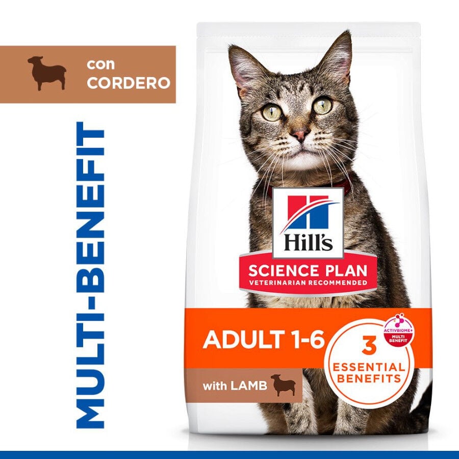 10 kg Hill's Science Plan Adult Cordero pienso para gatos, , large Imagen numero 2