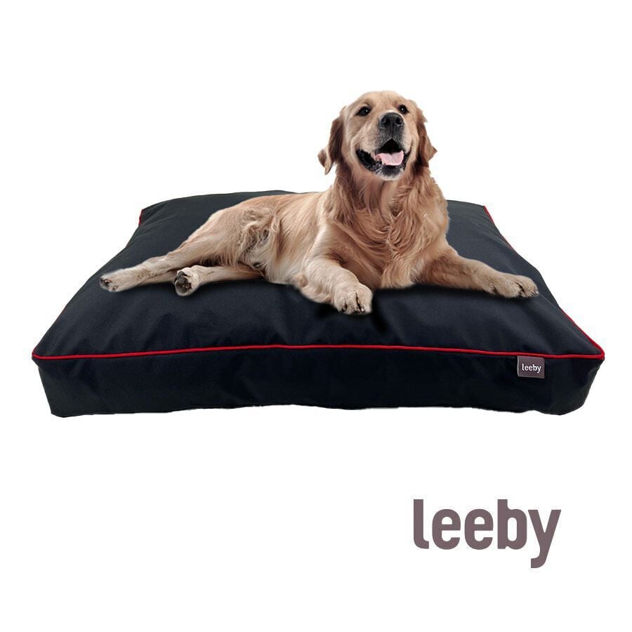 Leeby Colchoneta Waterproof Antipelo negra para perros, , large indicador imagen numero 2