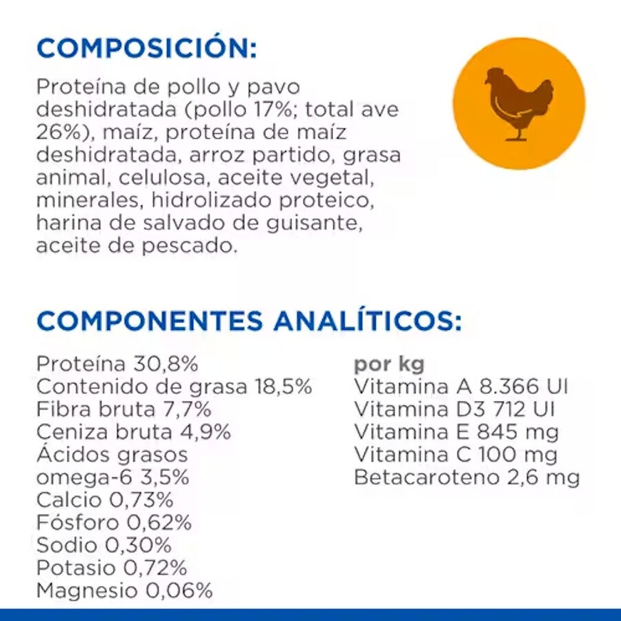 7 kg Hill's Science Plan Adult Hairball y Perfect Coat Pollo pienso para gatos, , large Imagen numero 5
