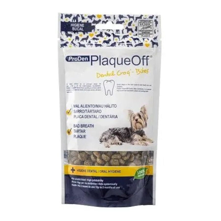 60 g Swedencare PlaqueOff Croquetas dental para perros y gatos, , large Imagen numero 1