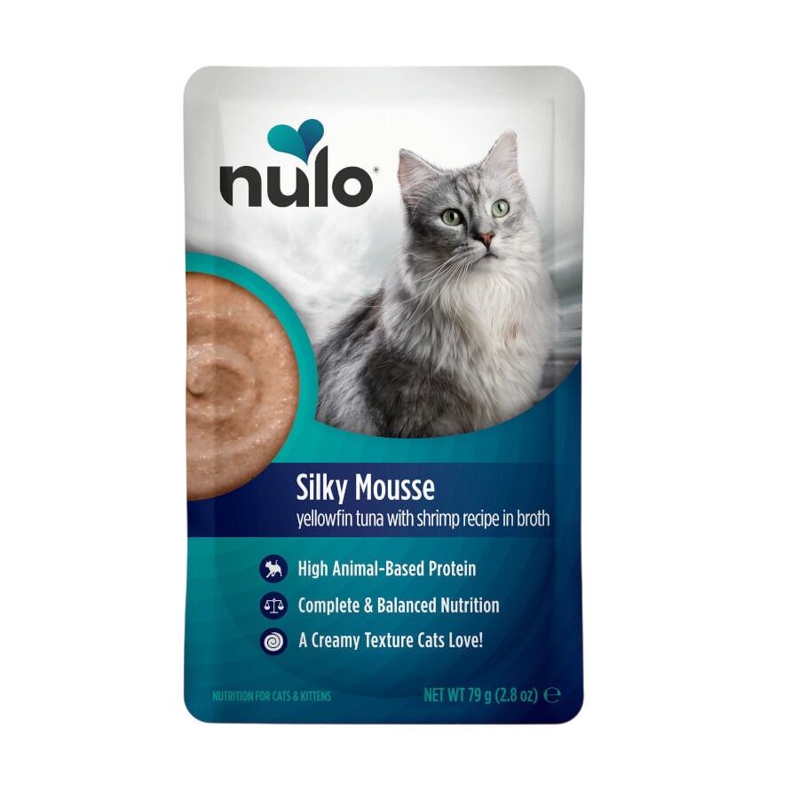 79 g Nulo Mousse Cremoso de At&uacute;n con Gambas sobres para gatos, , large indicador imagen numero 1