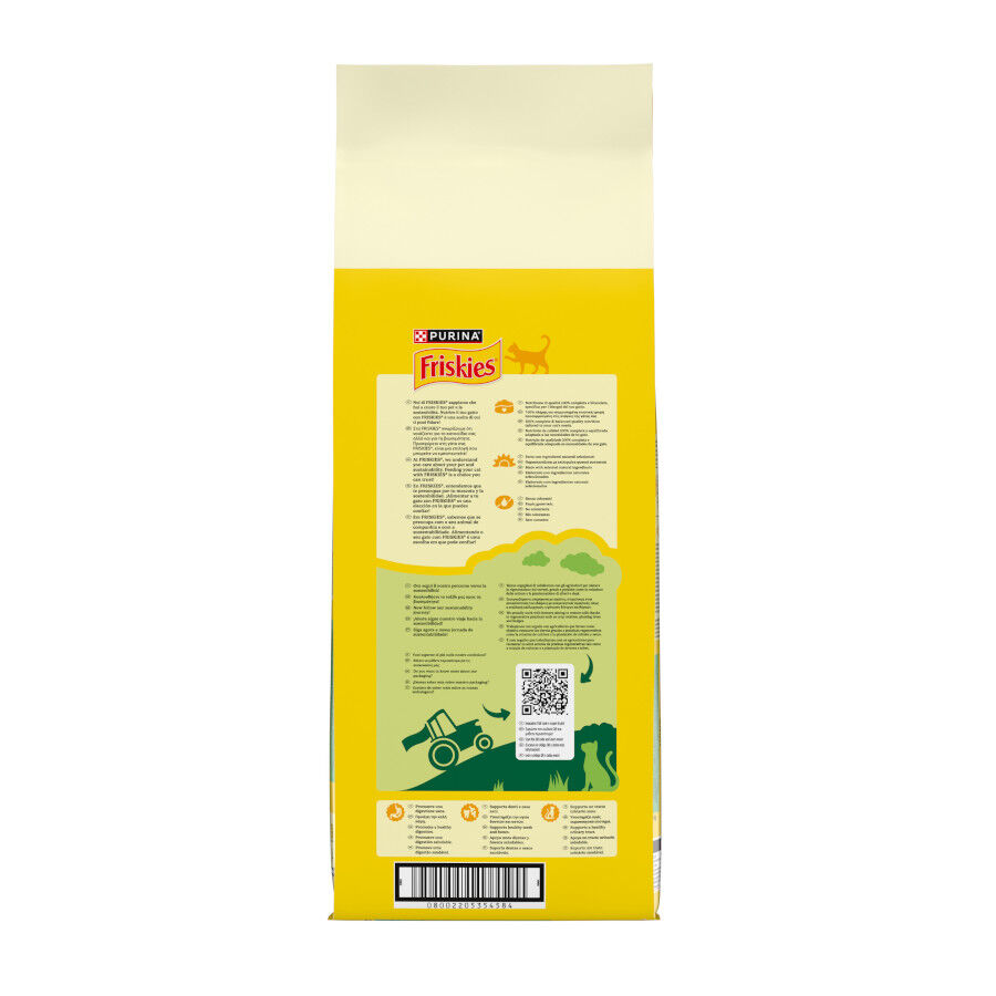 20 kg Friskies Conejo y Pollo pienso para gatos, , large indicador imagen numero 8