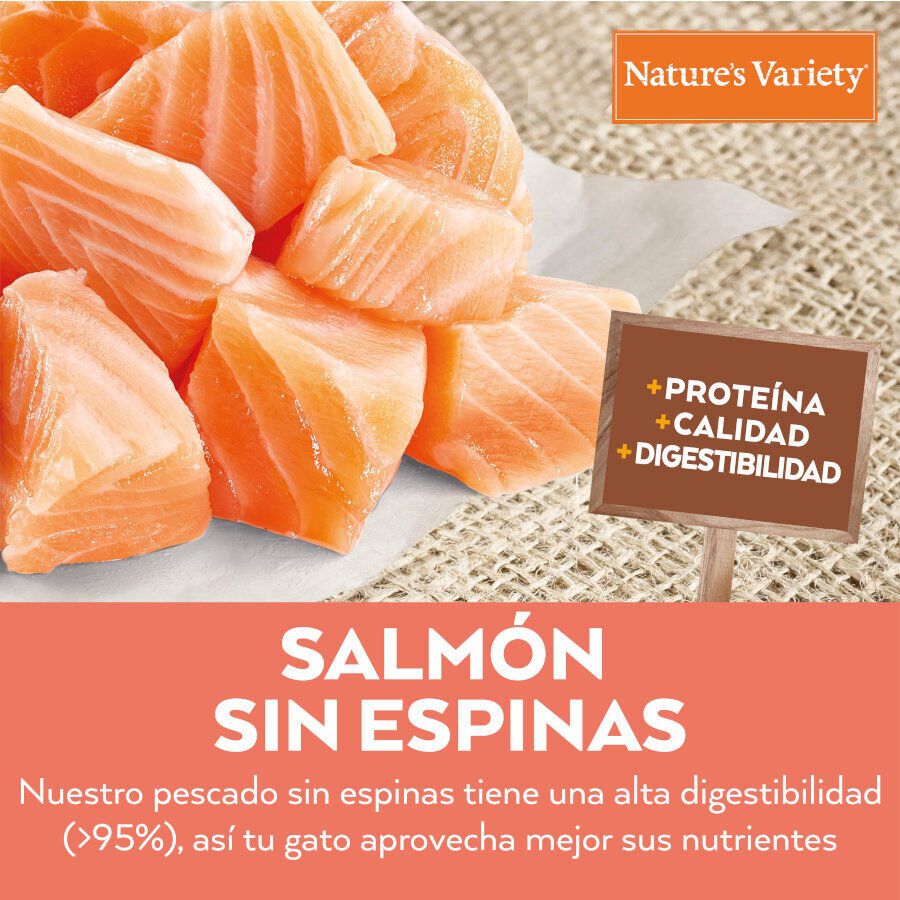 7 kg Nature's Variety Original Adult Sterilised Salm&oacute;n pienso para gatos , , large Imagen numero 3