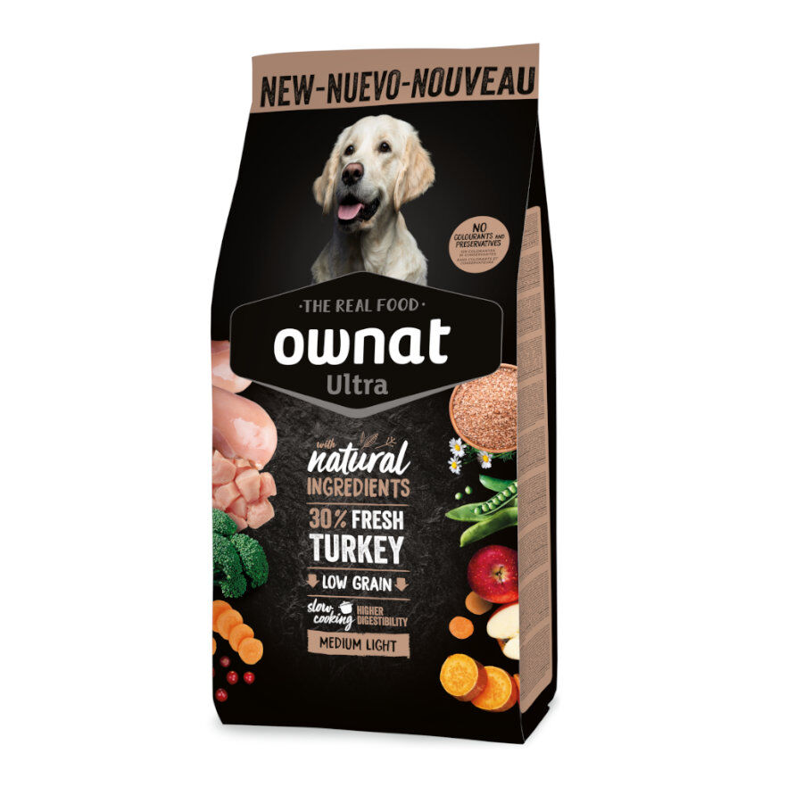 12 kg Ownat Ultra Medium Light pienso para perros, , large Imagen numero 1