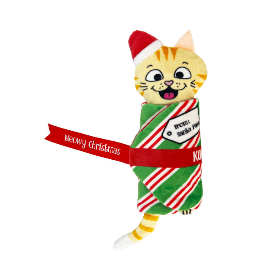 Kong Holiday Pull-A-Part Present juguete para gatos , , large Imagen numero 1