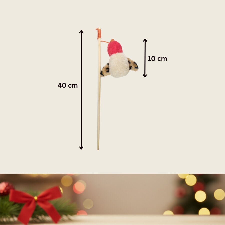 Wonder Christmas Juguete Ca&ntilde;a Navide&ntilde;a para gatos, , large Imagen numero 4
