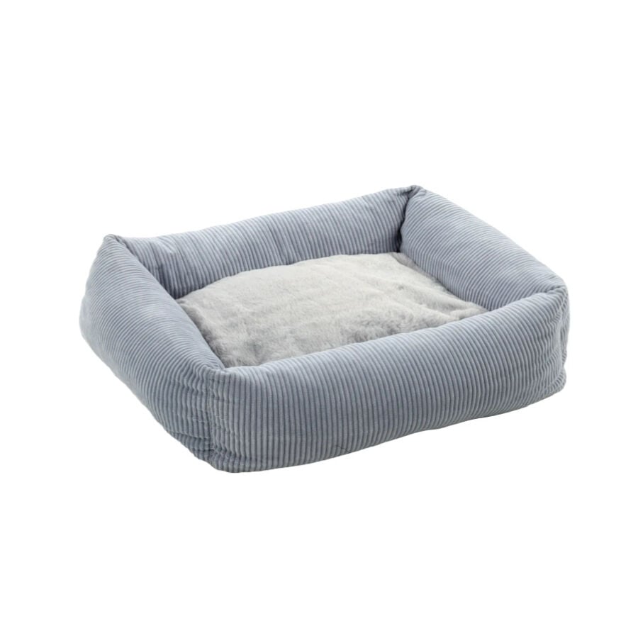Flamingo Colette Rect&aacute;ngulo Azul cama cuna para perros, , large indicador imagen numero 1