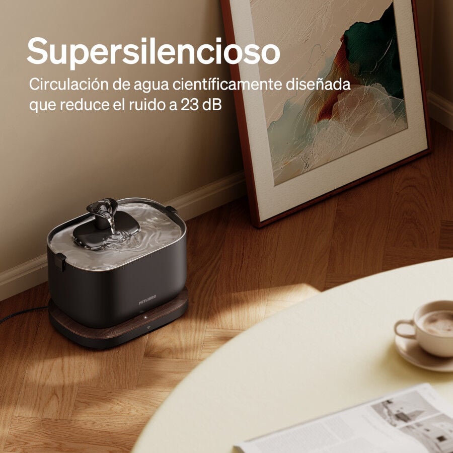 Petlibro Dockstream Fuente inteligente de agua para perros y gatos, , large indicador imagen numero 4