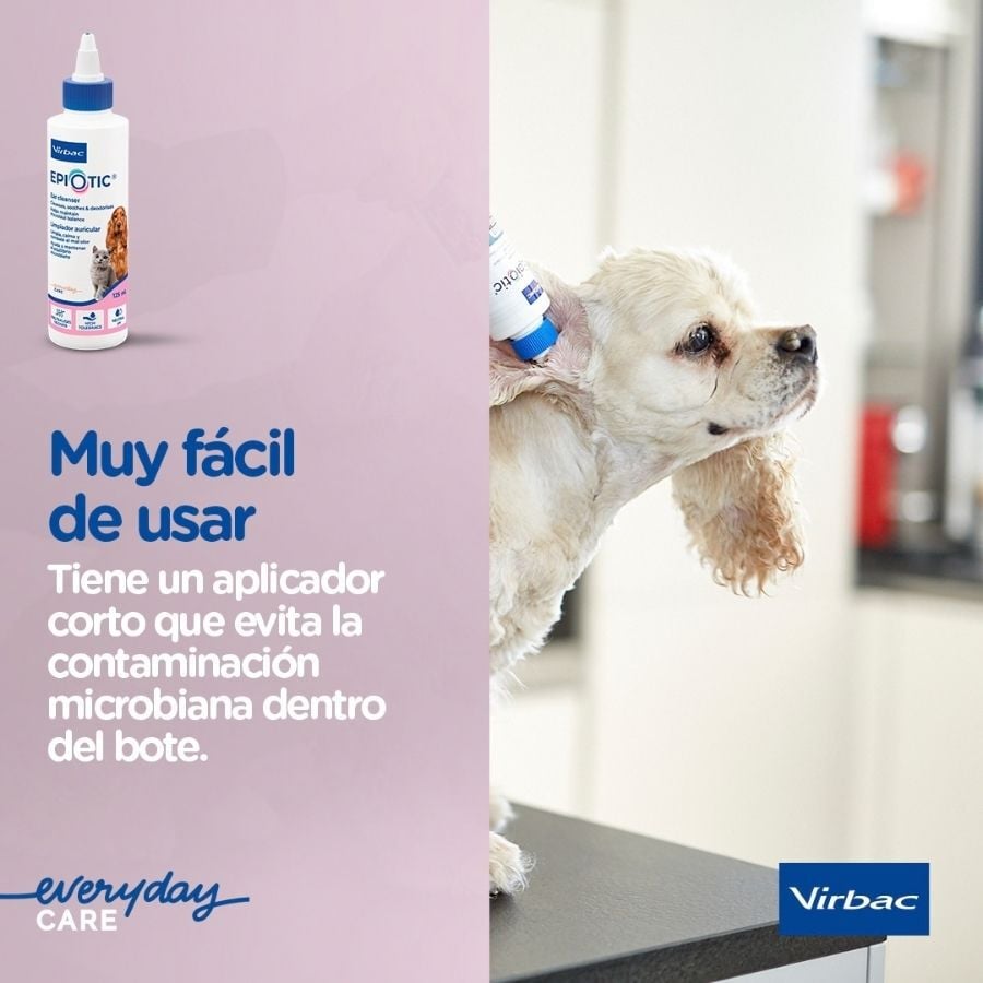 Virbac EpiOtic Limpiador de O&iacute;dos para perros y gatos, , large indicador imagen numero 2