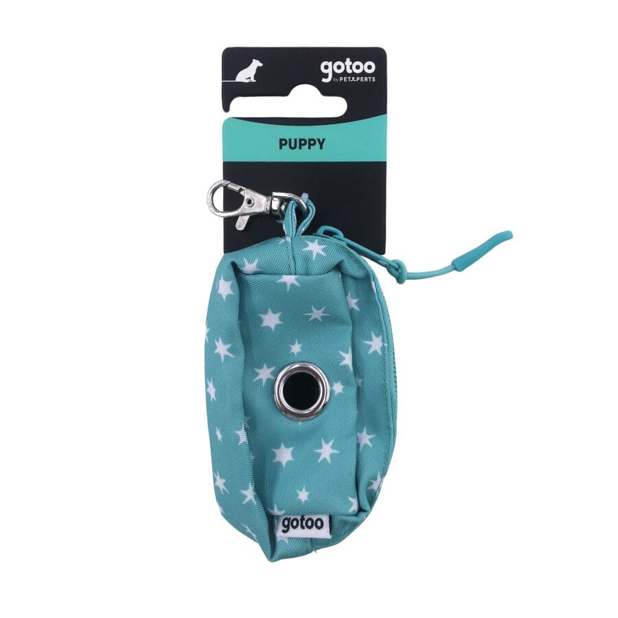 Gotoo Porta bolsas estampado verde para perros, , large Imagen numero 6