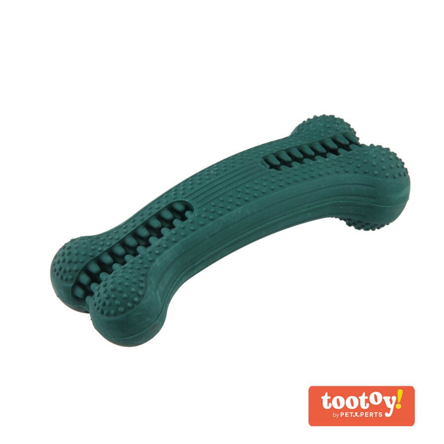Tootoy! Dental Care Bone mordedor para perros