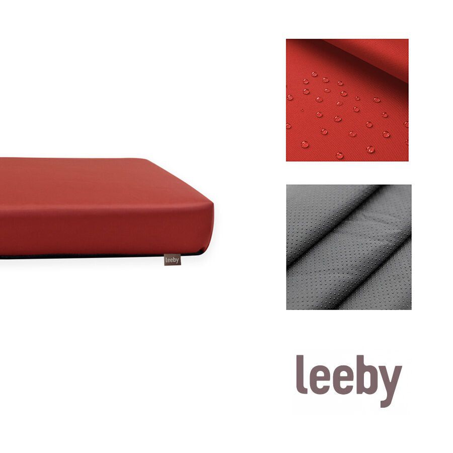 Leeby Coj&iacute;n Waterproof Anti Pelos Rojo para perros, , large Imagen numero 4