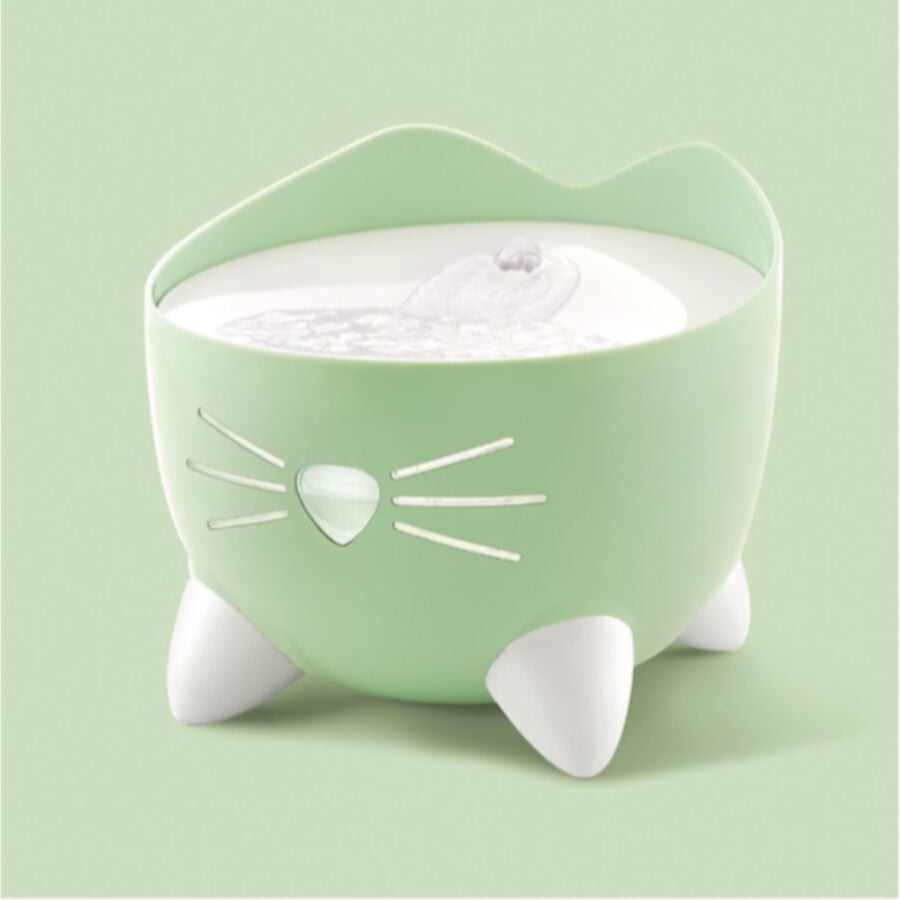 Catit PIXI Fuente Bebedero Verde para gatos, , large indicador imagen numero 2