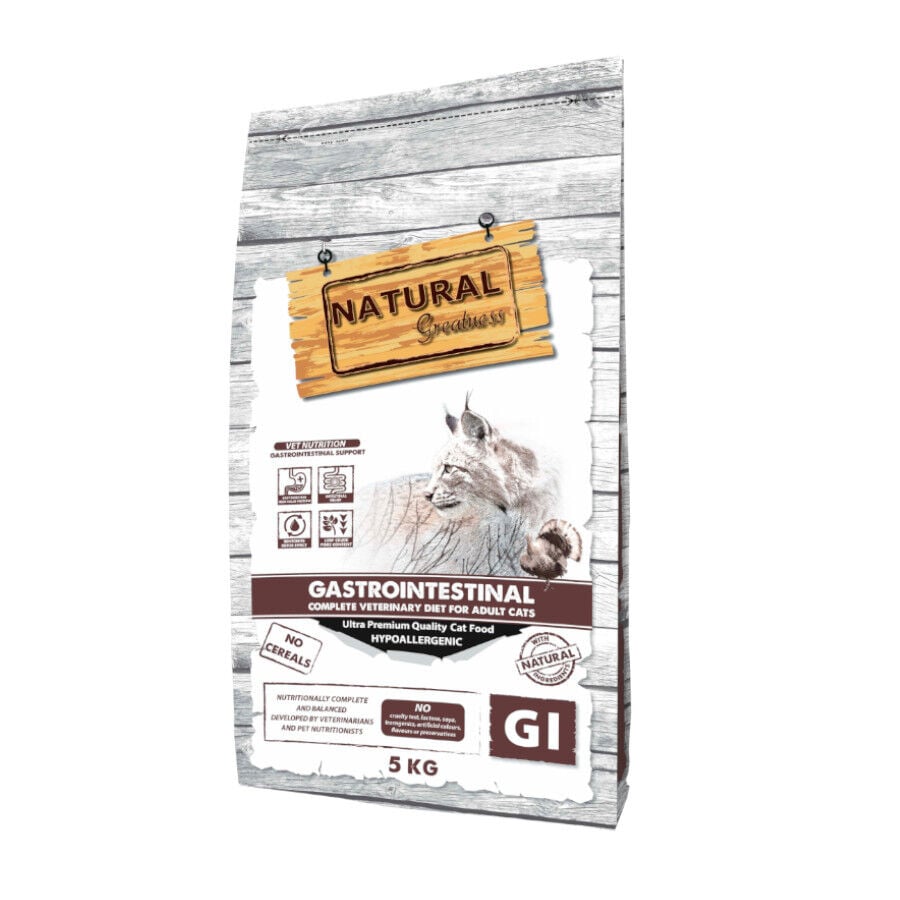 Natural Greatness Gastrointestinal Pavo Pienso Hipoalerg&eacute;nico para gatos, , large Imagen numero 1