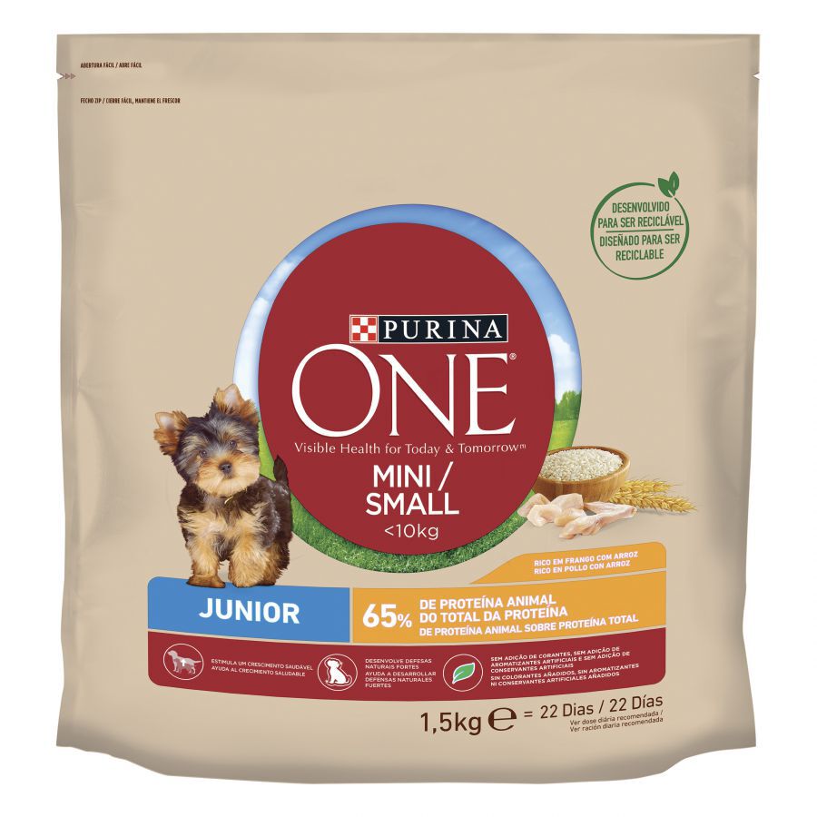 Purina One Junior Pollo comida para gatos Imagen numero 5