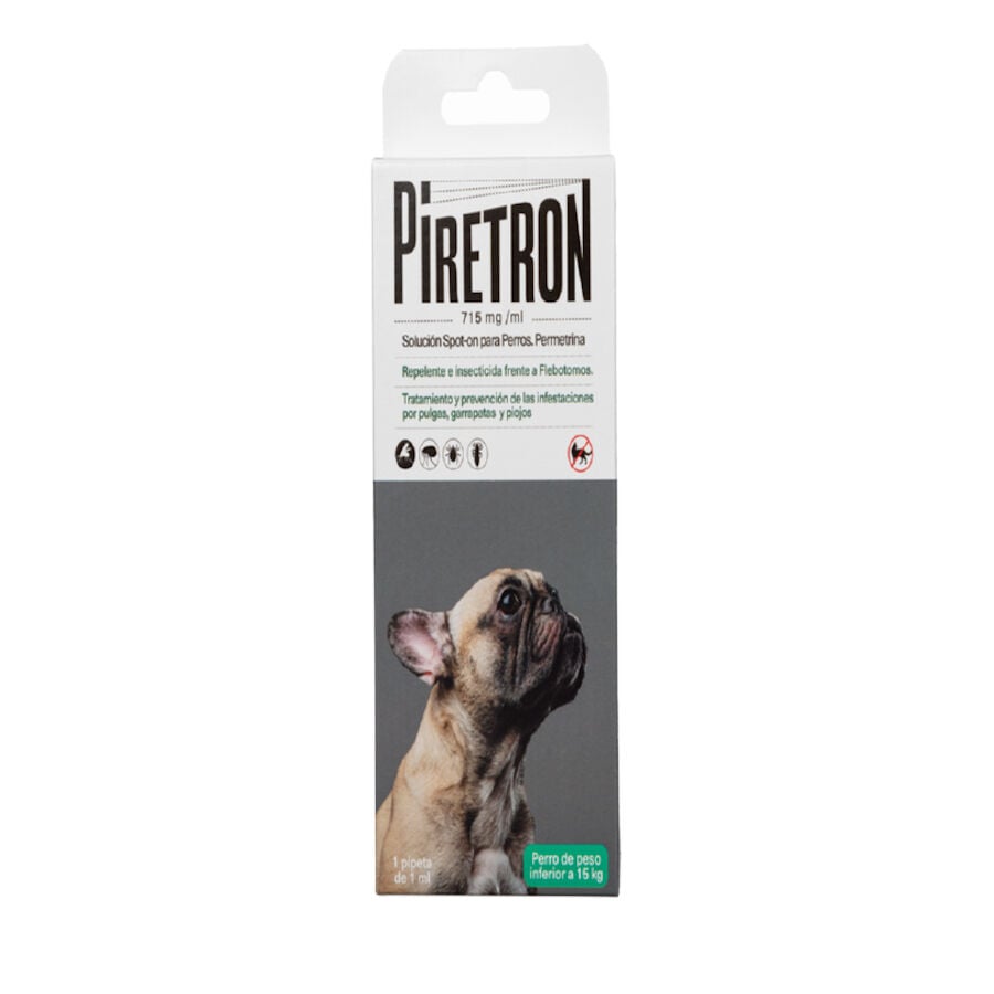 Piretron Spot On 1 ml Pipeta Antiparasitaria para perros, , large Imagen numero 1