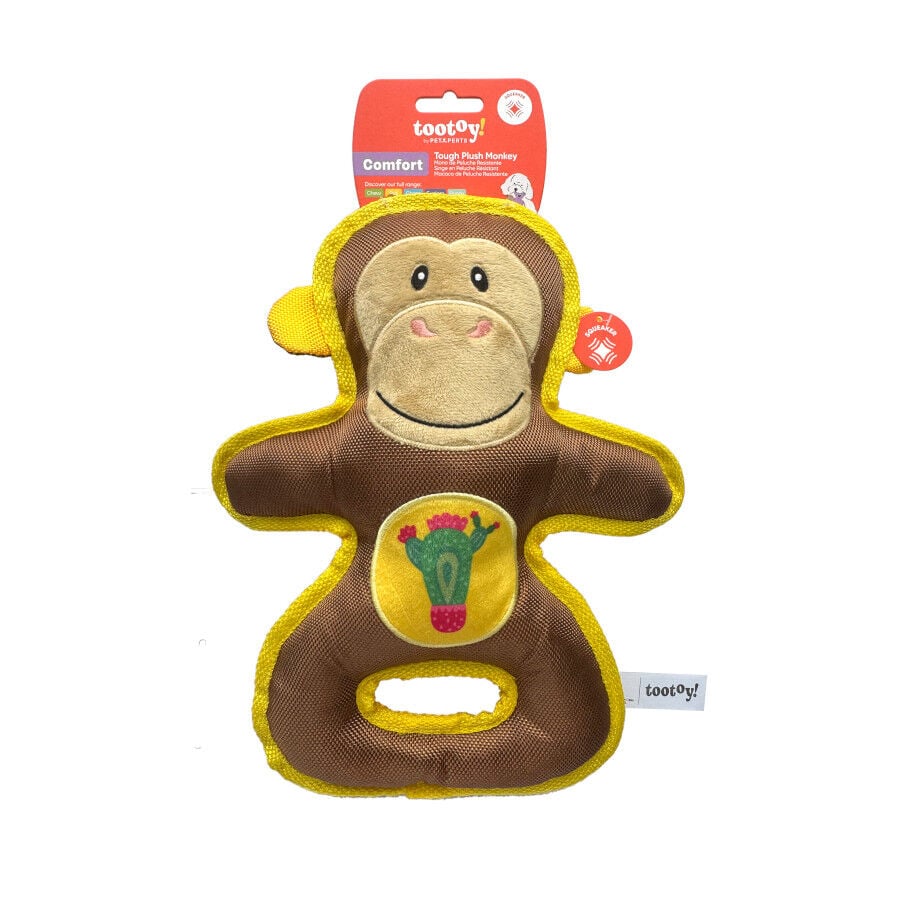 Tootoy! Mono Mordedor de Peluche Resistente para perros, , large Imagen numero 9