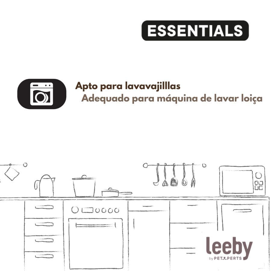 Leeby Taza Medidora Transparente para perros y gatos, , large indicador imagen numero 5