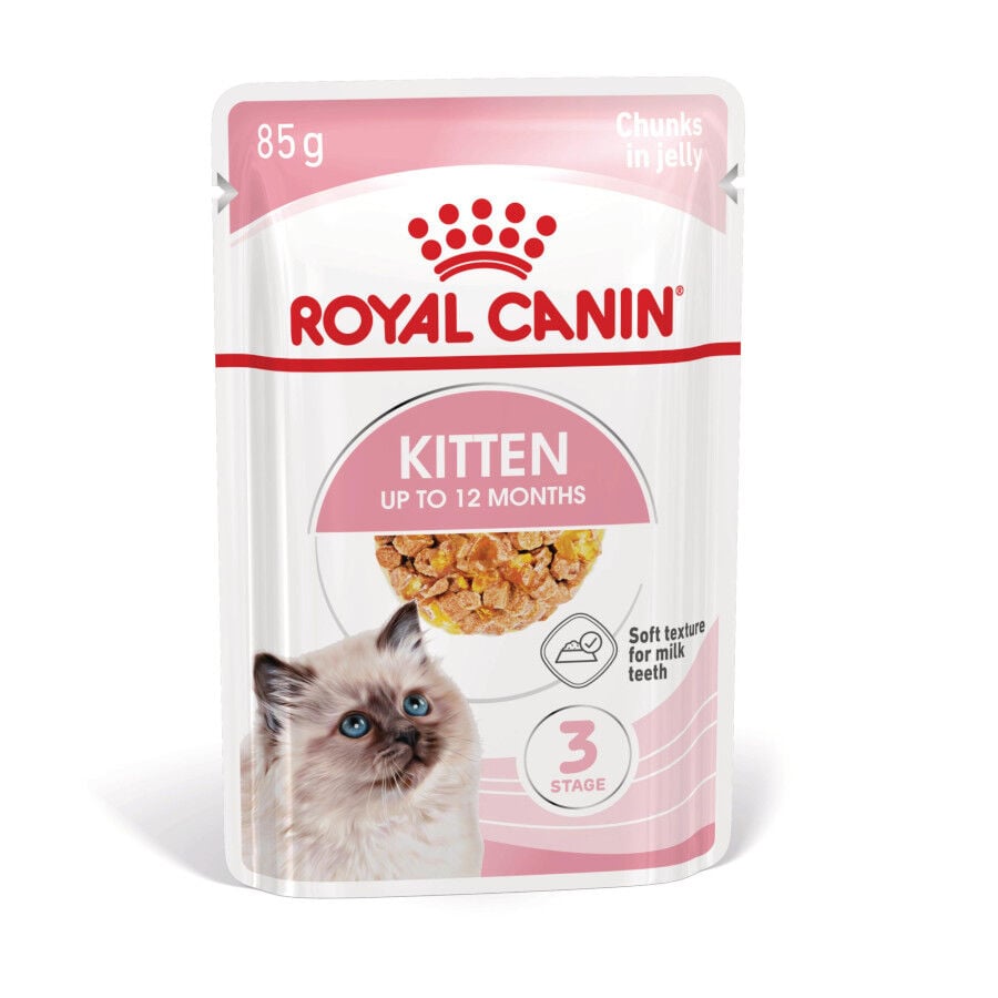 85 g Royal Canin Kitten comida h&uacute;meda en gelatina sobre para gatos&nbsp;, , large indicador imagen numero 2