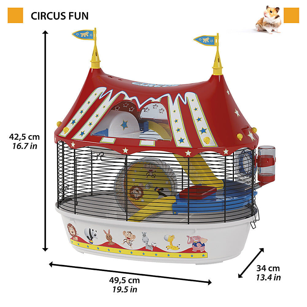 Ferplast Circus Jaula para h&aacute;msters, , large indicador imagen numero 2