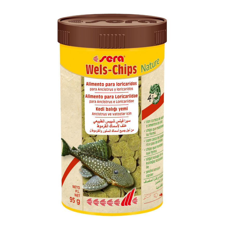 Sera Wels-chips alimento para peces indicador imagen numero 1