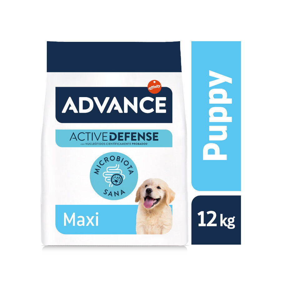 12 kg Advance Active Defense Maxi Puppy Pollo y Arroz pienso para perros, , large Imagen numero 2