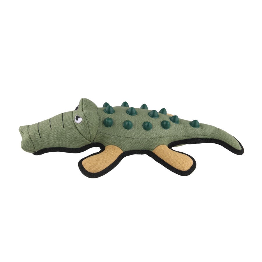 Tootoy! Peluche Mordedor Resistente Cocodrilo para perros, , large indicador imagen numero 3