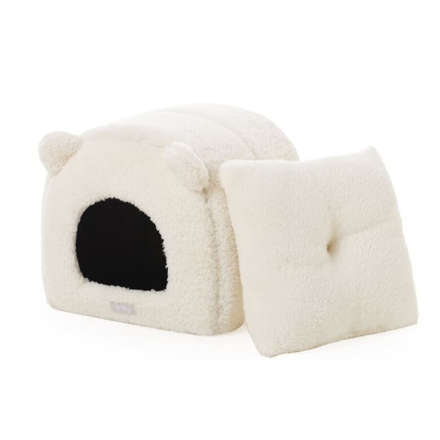 Leeby Igl&uacute; Desenfundable de Borreguito Blanco para gatitos, , large Imagen numero 5
